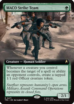 MACO Strike Team (Extended Art) (TRK-471) [Star Trek]