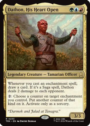 Dathon, His Heart Open (TRK-233) [Star Trek]