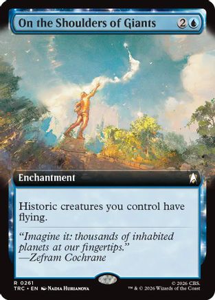 On the Shoulders of Giants (Extended Art) (TRC-261) [Commander: Star Trek]