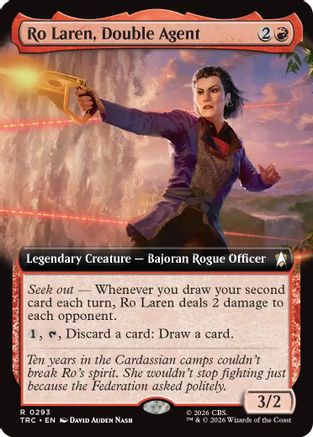 Ro Laren, Double Agent (Extended Art) (TRC-293) [Commander: Star Trek]