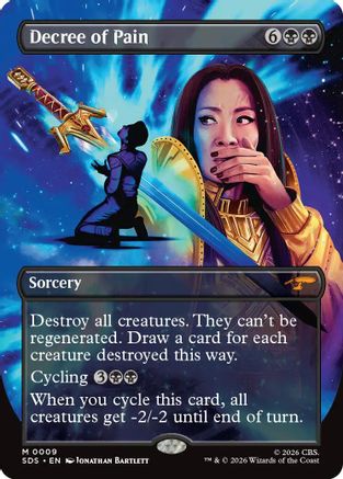 Decree of Pain (Borderless) (SDS-009) [Star Trek: Stardates] Foil