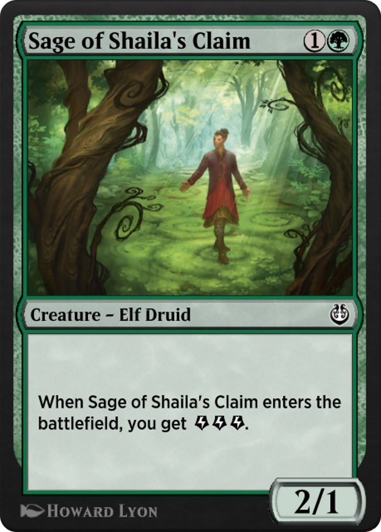 Sage of Shaila's Claim (KLR-181) [Kaladesh Remastered]