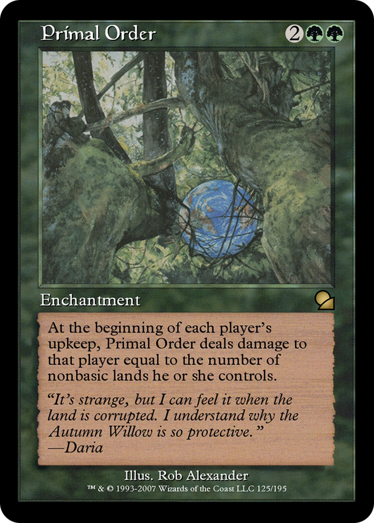 Primal Order (ME1-125) [Masters Edition] Foil