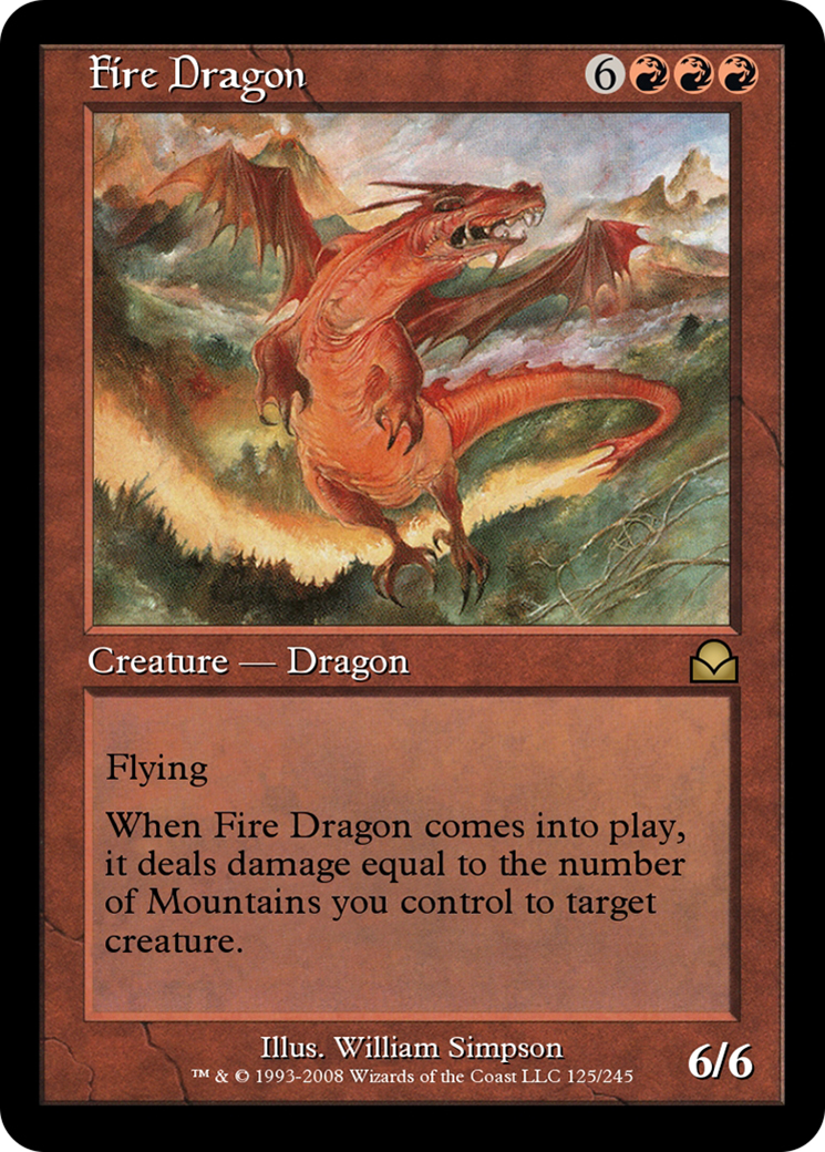 Fire Dragon (ME2-125) [Masters Edition II]