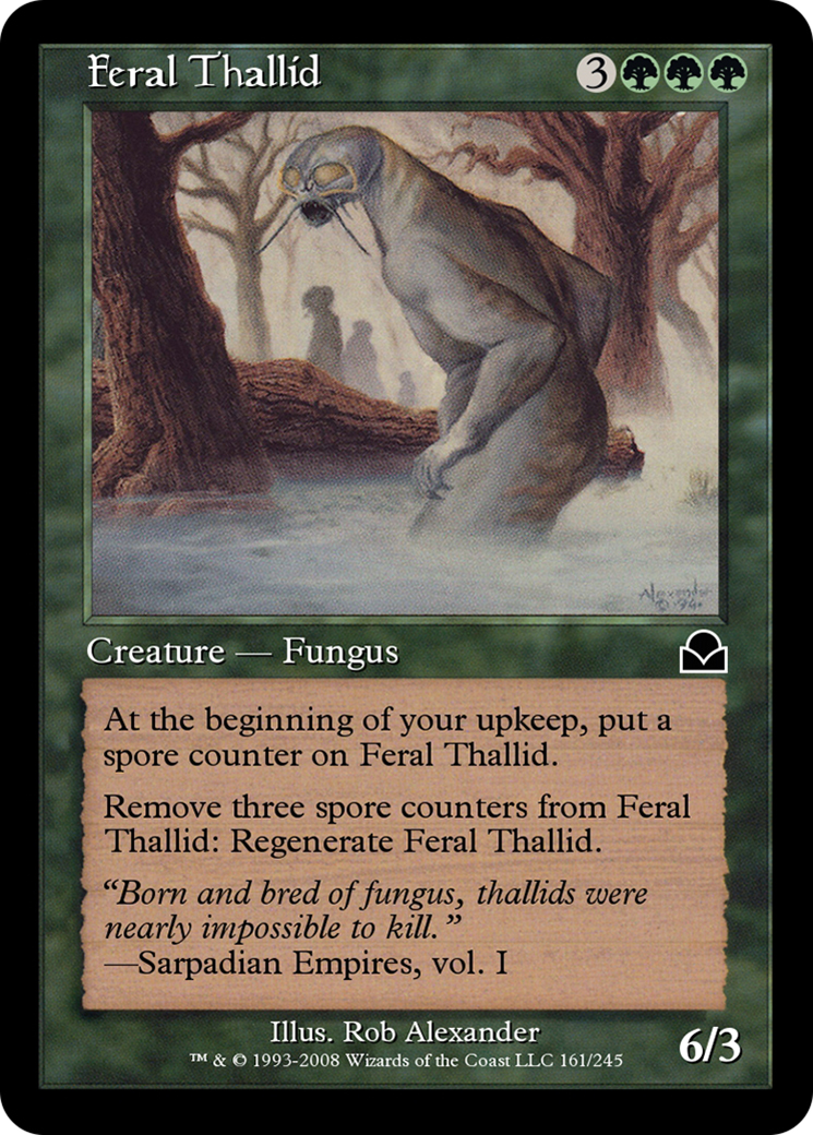 Feral Thallid (ME2-161) [Masters Edition II] Foil