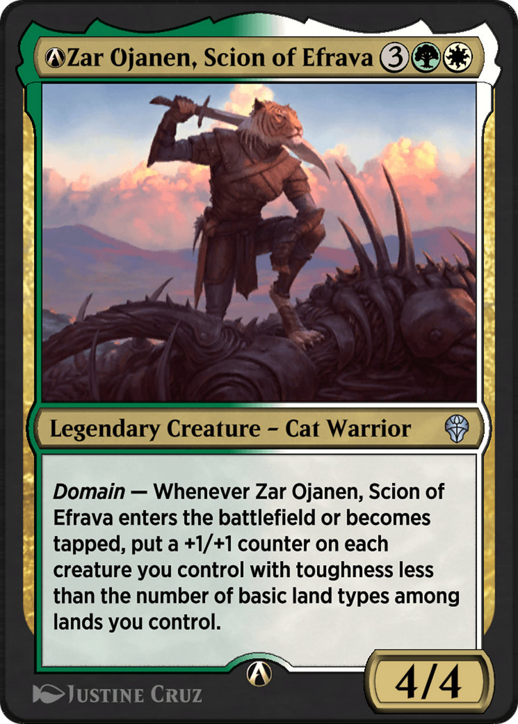 A-Zar Ojanen, Scion of Efrava (DMU-A-227) [Dominaria United]