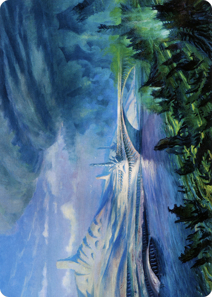 Goldmire Bridge // Goldmire Bridge (AMH2-074) (Borderless) [Modern Horizons 2 Art Series] Foil