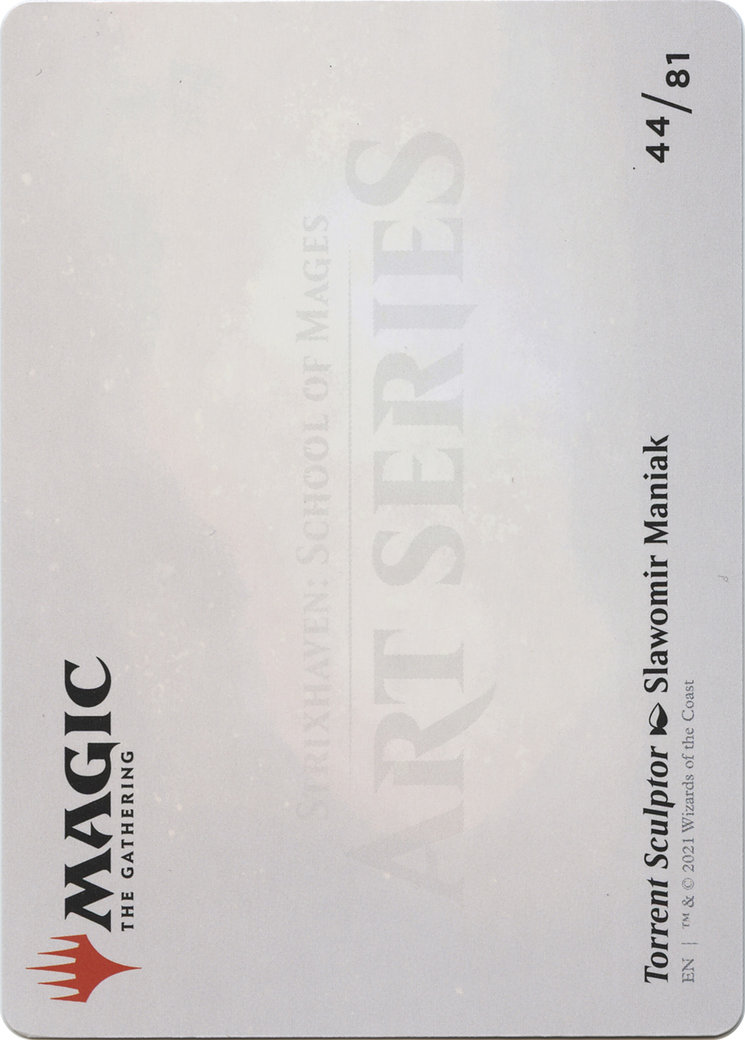 Torrent Sculptor // Torrent Sculptor (ASTX-044) (Borderless) [Strixhaven Art Series]
