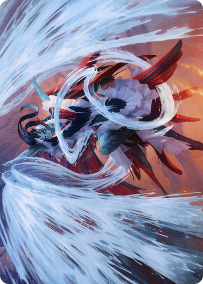 Torrent Sculptor // Torrent Sculptor (ASTX-044) (Borderless) [Strixhaven Art Series] Foil