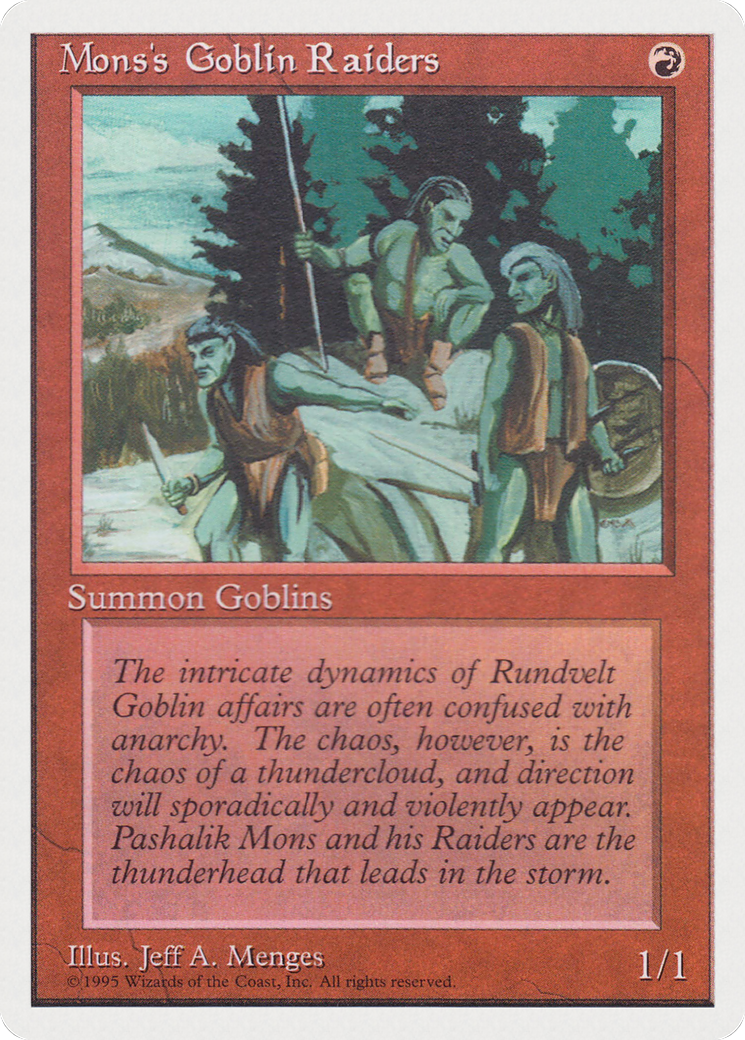 Mons's Goblin Raiders (RQS-034) [Rivals Quick Start Set]