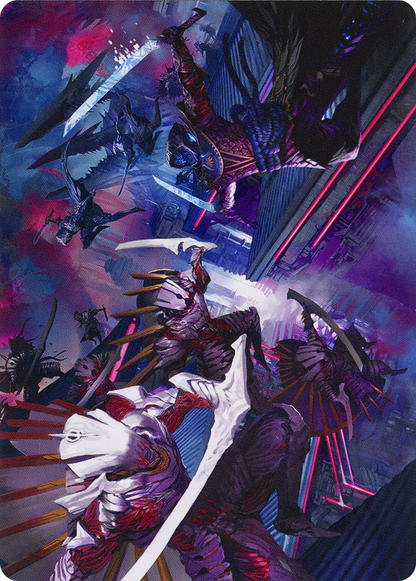 Invasion of Kamigawa // Invasion of Kamigawa (AMOM-012) (Borderless) [March of the Machine Art Series]