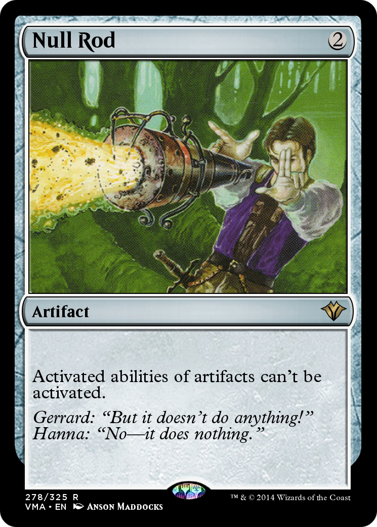 Null Rod (VMA-278) [Vintage Masters] Foil