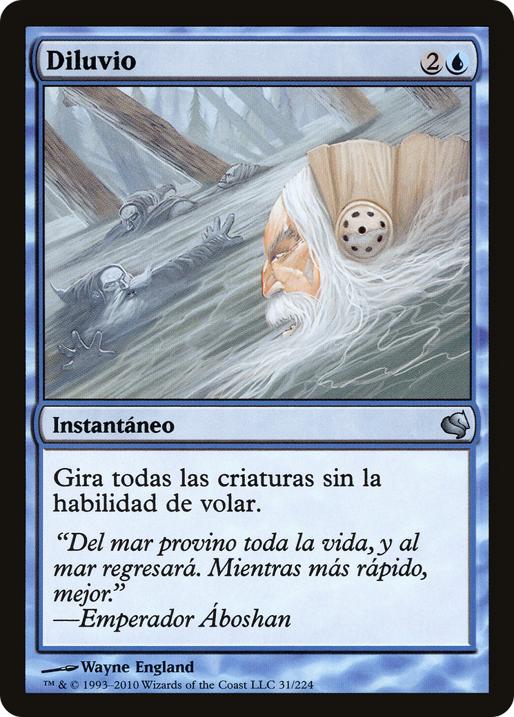 Deluge (Spanish) - "Diluvio" (PS11-031) [Salvat 2011]