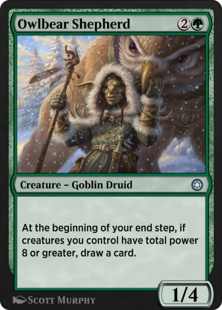 Owlbear Shepherd (HBG-219) [Alchemy Horizons: Baldur's Gate]