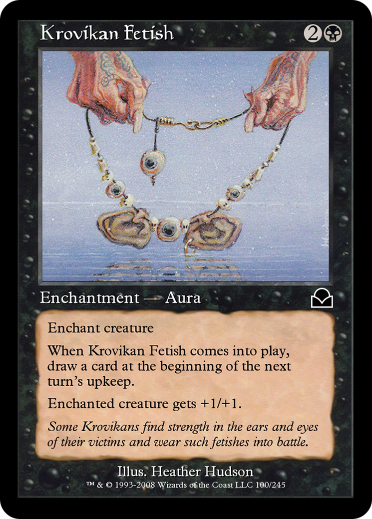 Krovikan Fetish (ME2-100) [Masters Edition II]