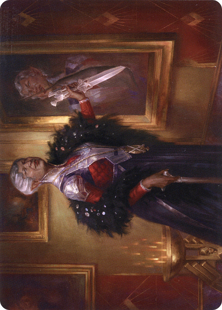 Evelyn, the Covetous // Evelyn, the Covetous (ASNC-024) (Borderless) [New Capenna Art Series] Foil
