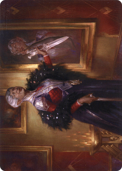 Evelyn, the Covetous // Evelyn, the Covetous (ASNC-024) (Borderless) [New Capenna Art Series]
