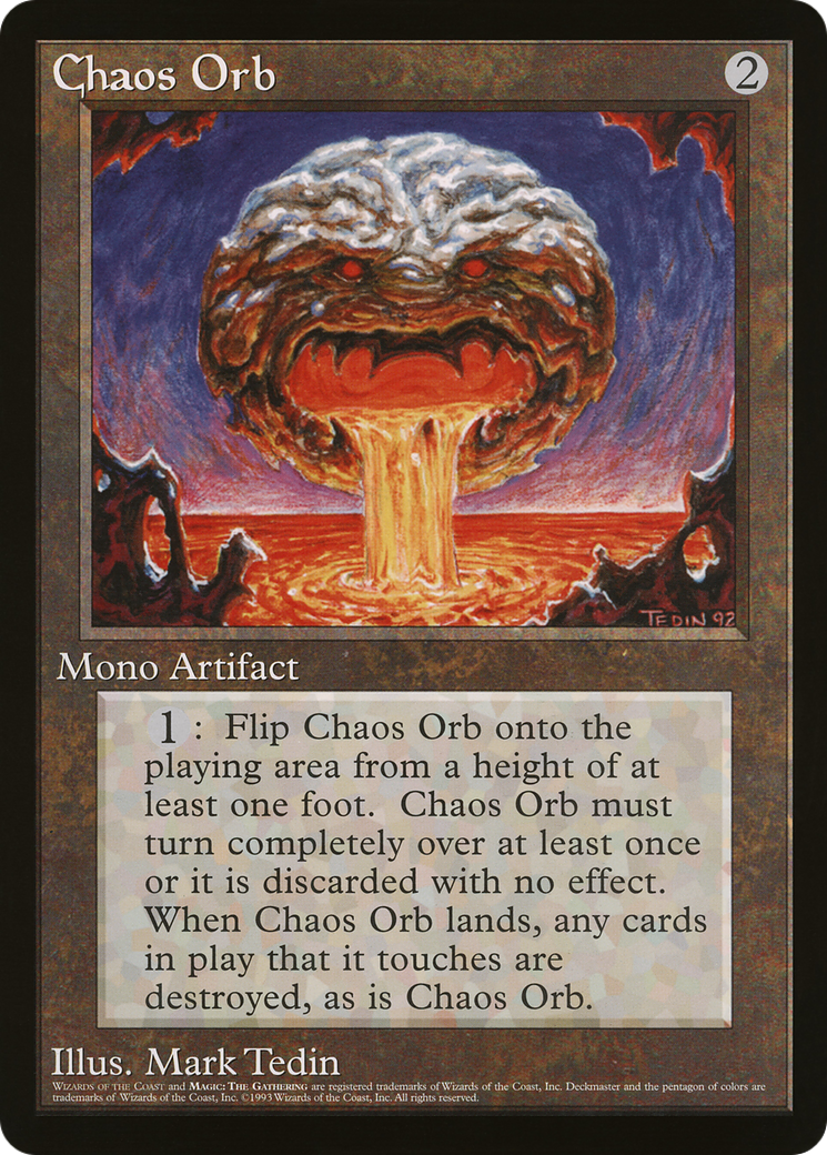 Chaos Orb (O90P-001) [Oversized 90's Promos]