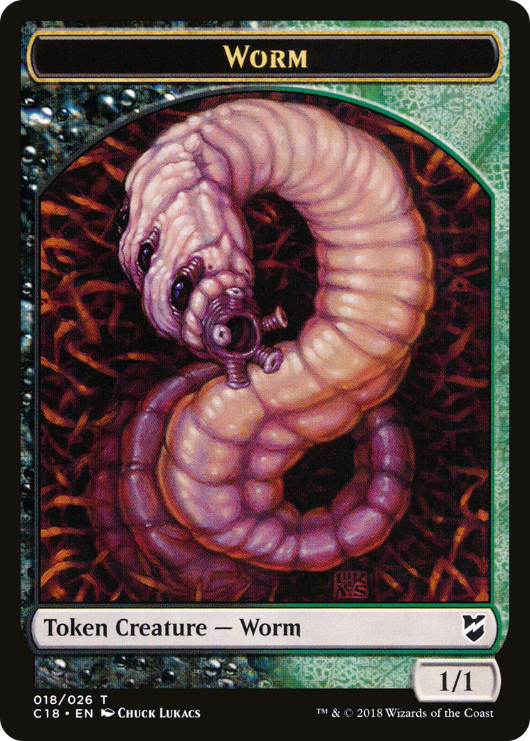Worm (TC18-018) [Commander 2018 Tokens]