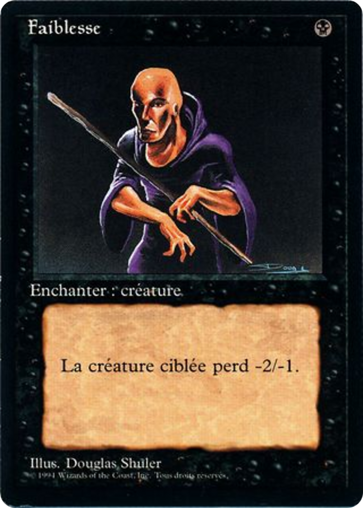 Weakness (FBB-136) [Foreign Black Border]