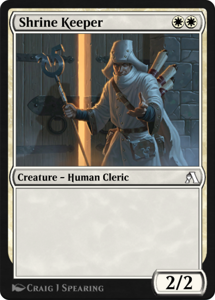 Shrine Keeper (OANA-010) [Arena New Player Experience Cards]