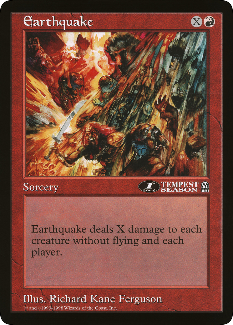Earthquake (OLEP-032) [Oversized League Prizes]