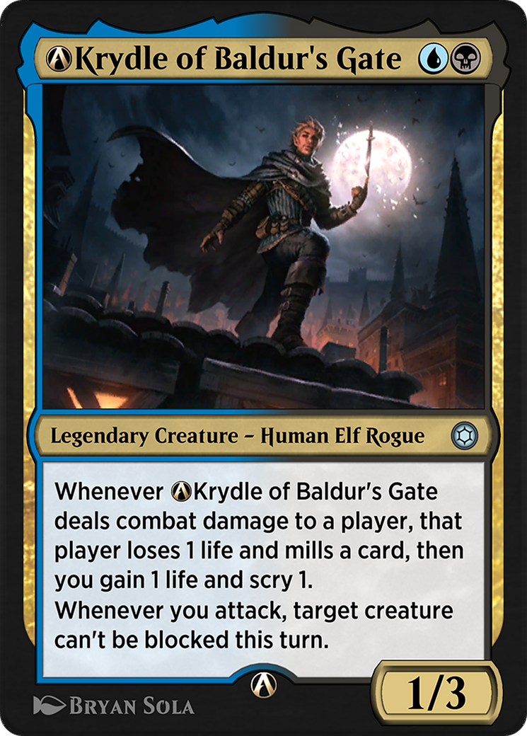 A-Krydle of Baldur's Gate (HBG-A-239) [Alchemy Horizons: Baldur's Gate]