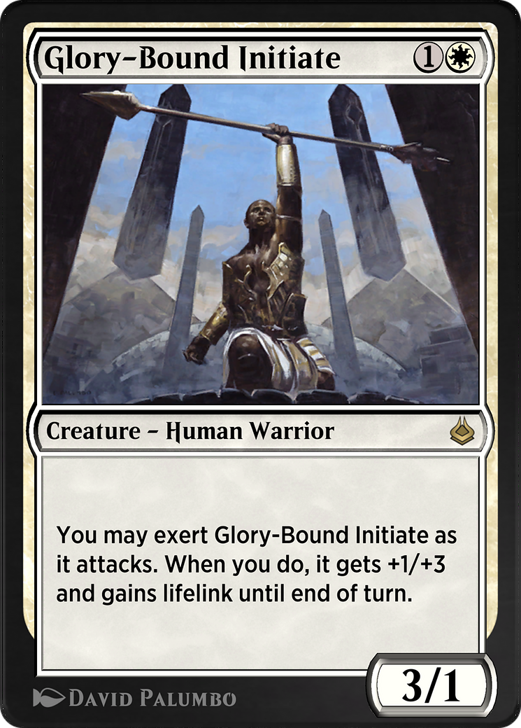 Glory-Bound Initiate (AKR-021) [Amonkhet Remastered]