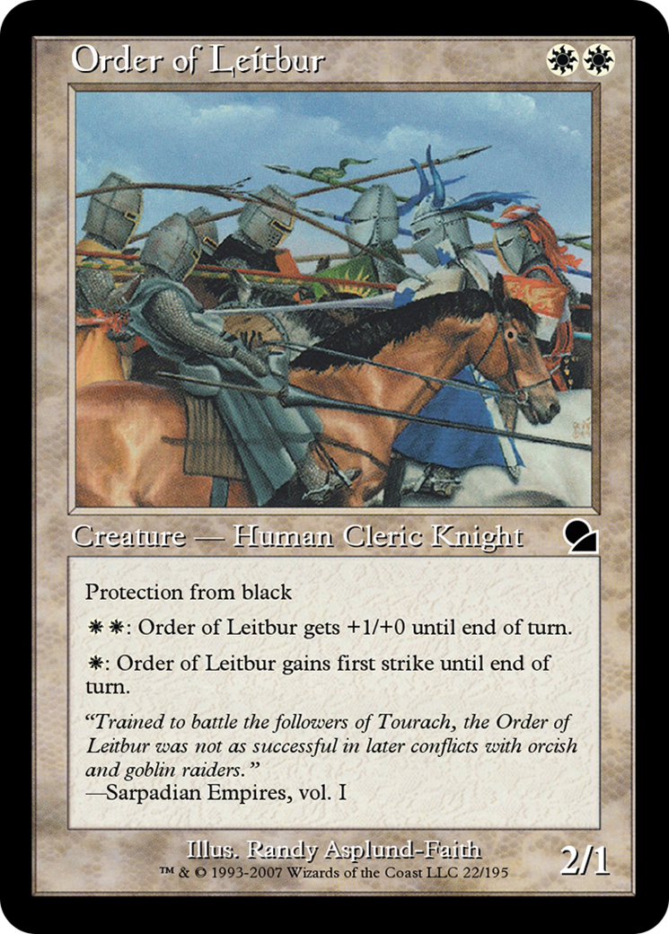 Order of Leitbur (ME1-022) [Masters Edition]
