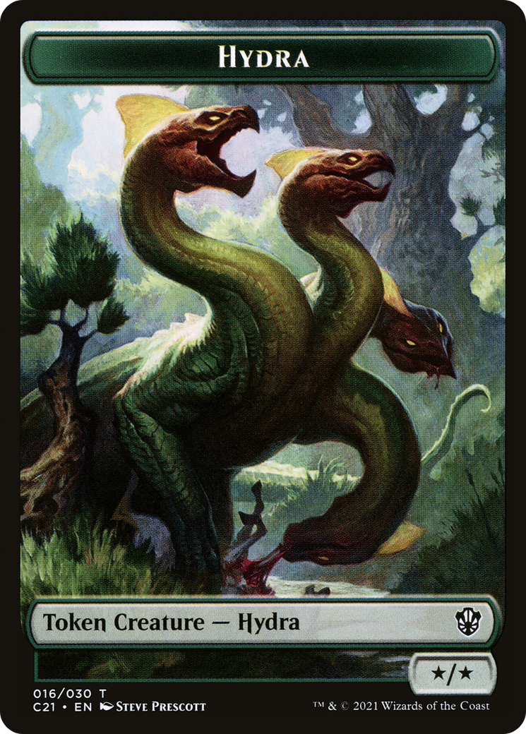 Hydra (TC21-016) [Commander 2021 Tokens]