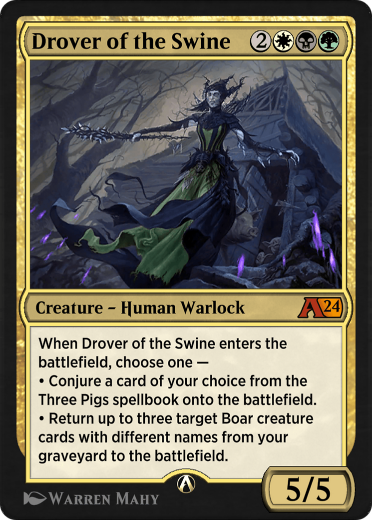 Drover of the Swine (YWOE-017) [Alchemy: Wilds of Eldraine]