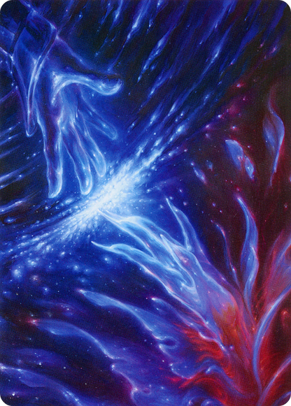 Transcendent Message // Transcendent Message (AMOM-019) (Borderless) [March of the Machine Art Series] Foil