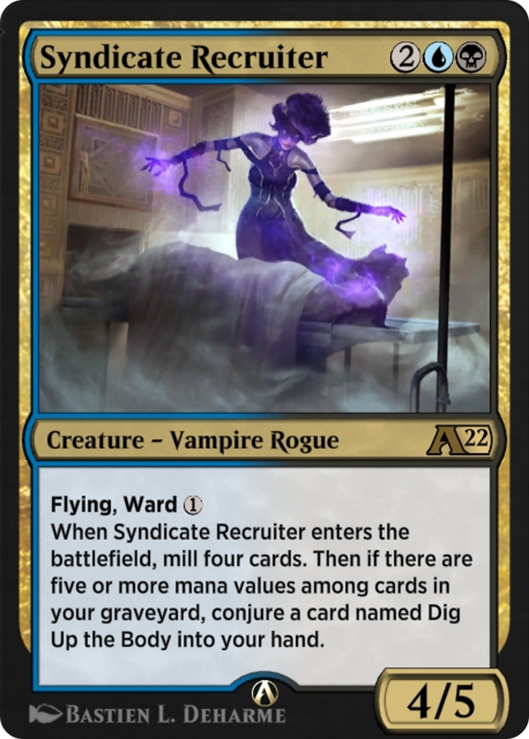Syndicate Recruiter (YSNC-030) [Alchemy: New Capenna]