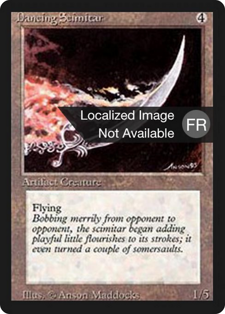 Dancing Scimitar (FBB-243) [Foreign Black Border]