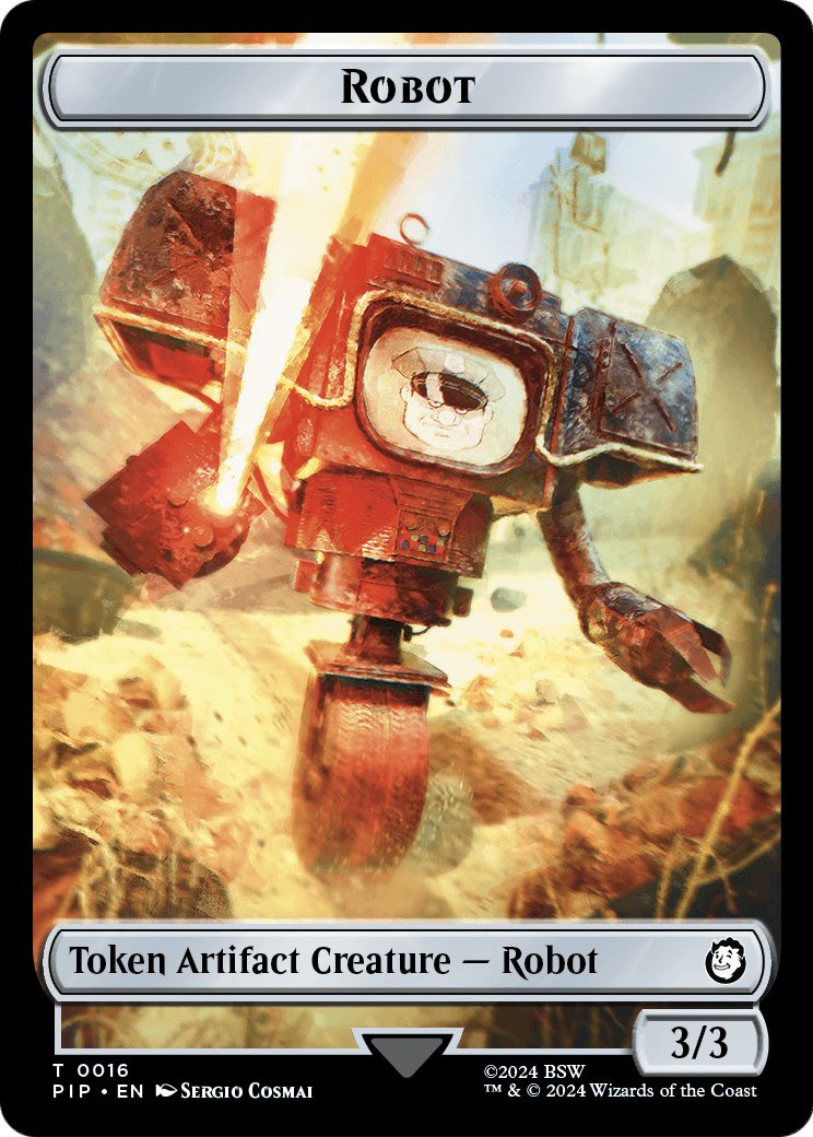 Robot (TPIP-016) [Fallout Tokens] Foil