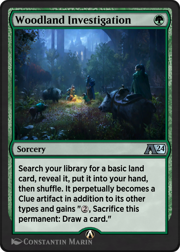 Woodland Investigation (YMKM-021) [Alchemy: Murders at Karlov Manor ]