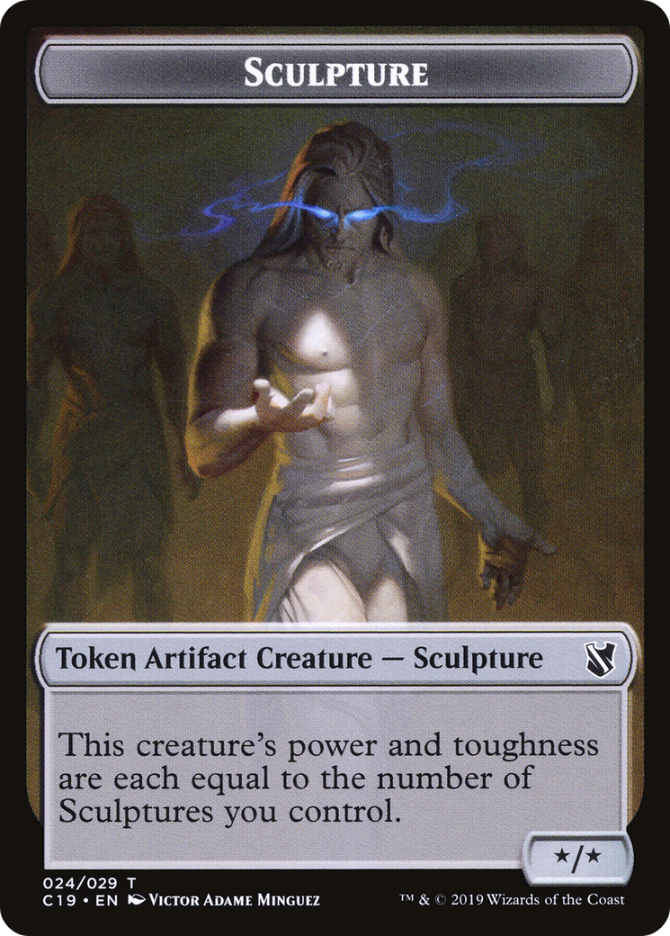 Sculpture (TC19-024) [Commander 2019 Tokens]