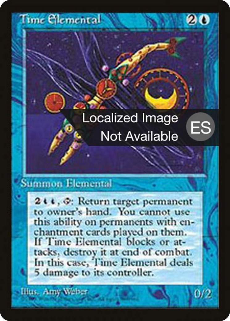 Time Elemental (4BB-108) [Fourth Edition Foreign Black Border]
