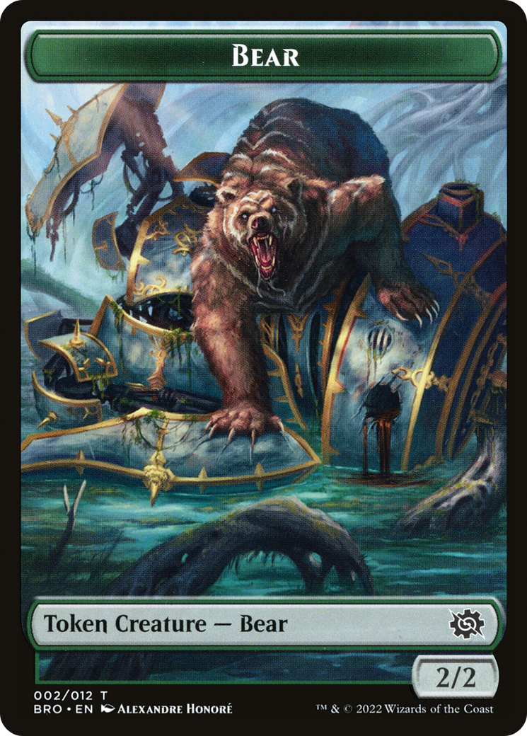 Bear (TBRO-002) [The Brothers' War Tokens]
