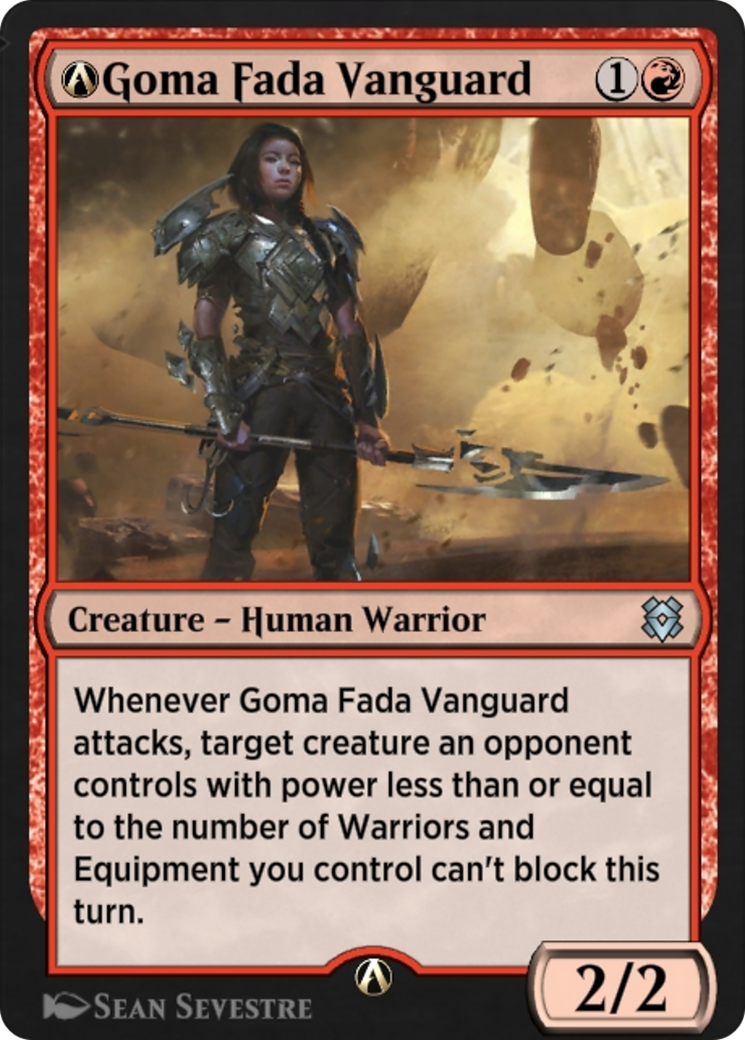 A-Goma Fada Vanguard (ZNR-A-141) [Zendikar Rising]