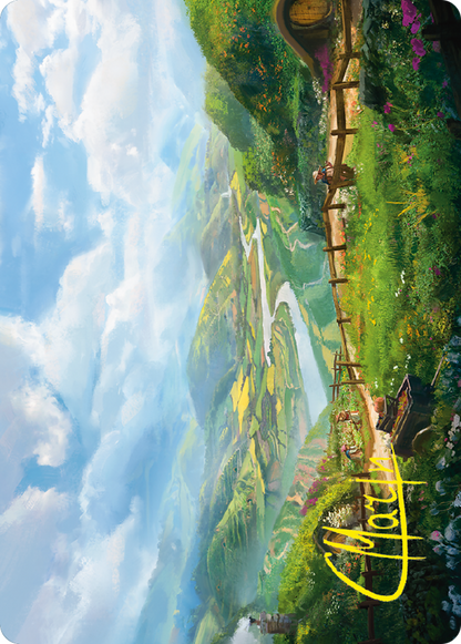 Plains // Plains (ALTR-030) (Borderless) [Tales of Middle-earth Art Series]