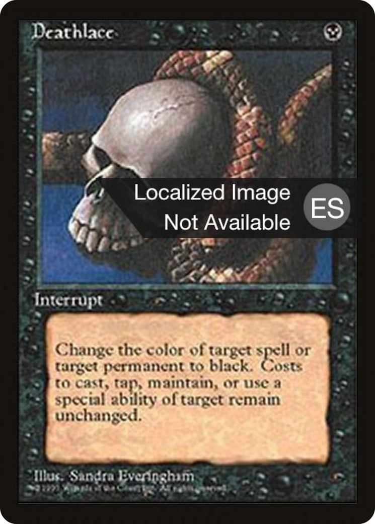 Deathlace (4BB-131) [Fourth Edition Foreign Black Border]