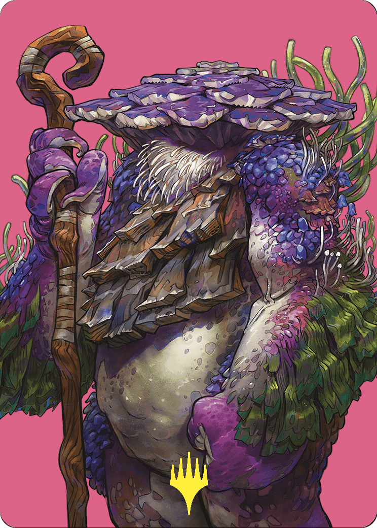 Slimefoot, the Stowaway // Slimefoot, the Stowaway (ACMM-059) (Borderless) [Commander Masters Art Series]