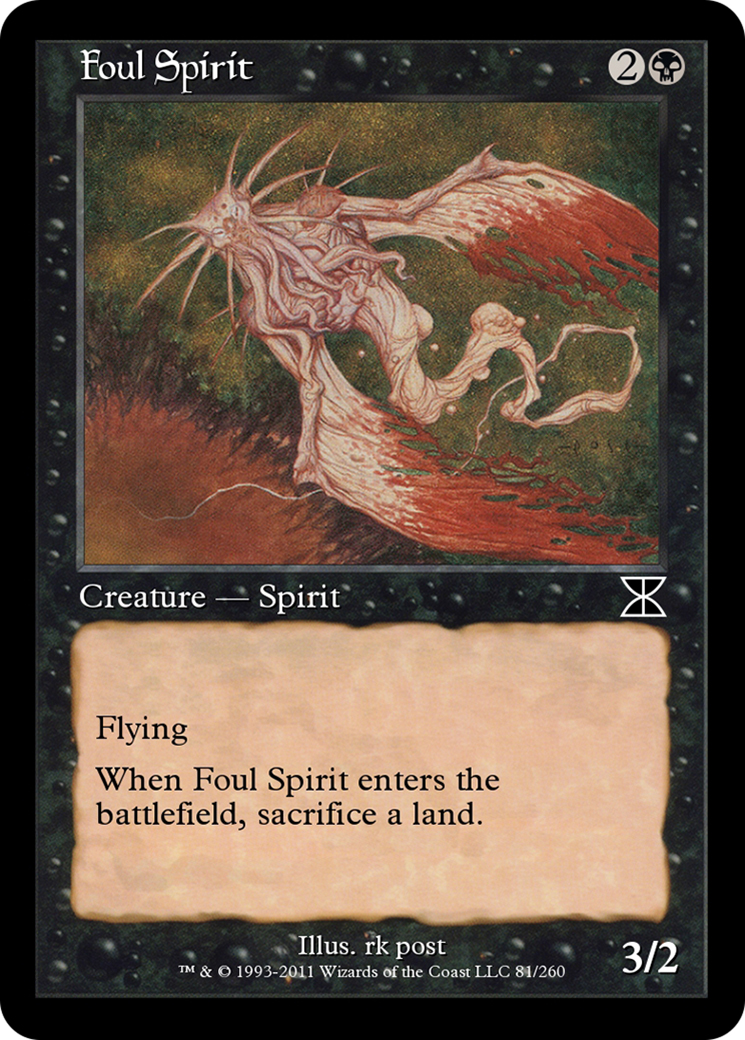Foul Spirit (ME4-081) [Masters Edition IV]