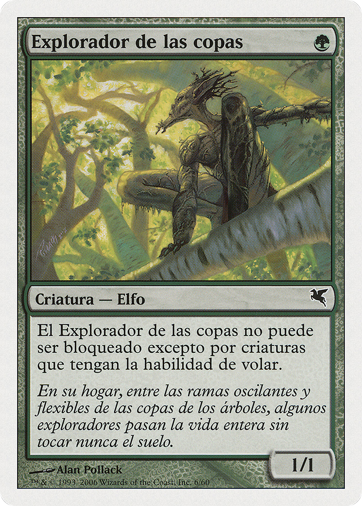 Treetop Scout (Spanish) - "Explorador de las copas" (PSAL-0B6) [Salvat 2005]