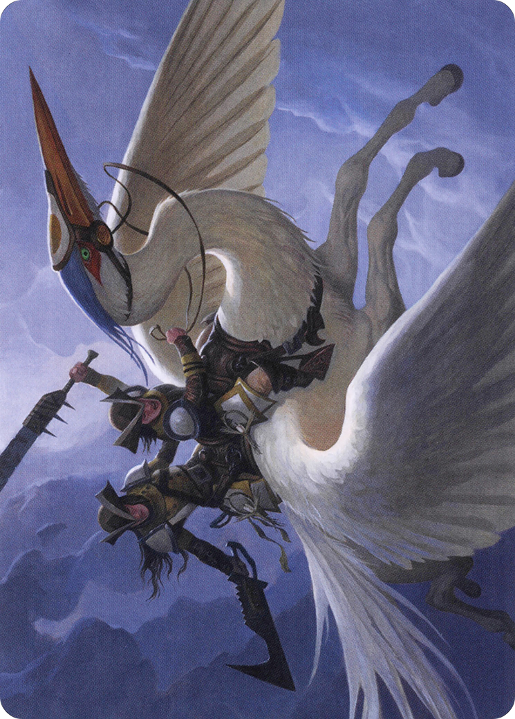 Gryffwing Cavalry // Gryffwing Cavalry (AVOW-011) (Borderless) [Crimson Vow Art Series]