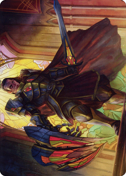 Benalish Sleeper // Benalish Sleeper (ADMU-004) (Borderless) [Dominaria United Art Series] Foil