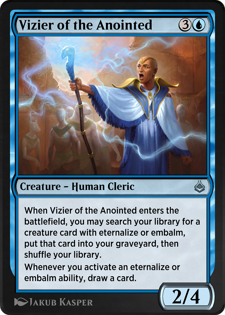 Vizier of the Anointed (AKR-088) [Amonkhet Remastered]