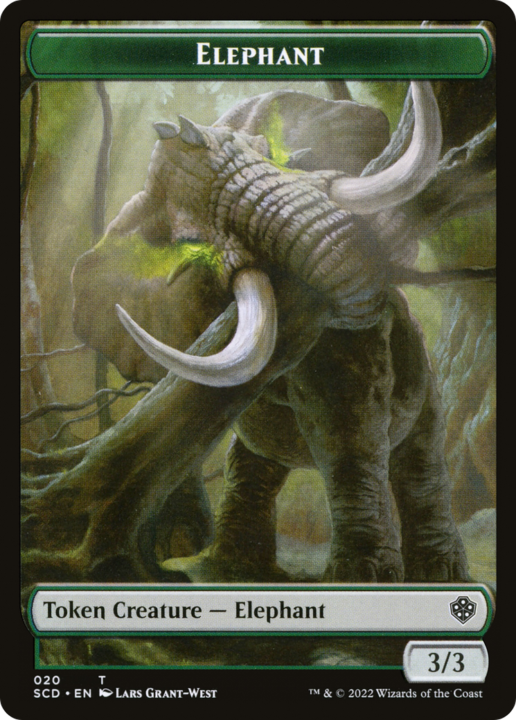 Elephant (TSCD-020) [Starter Commander Deck Tokens]