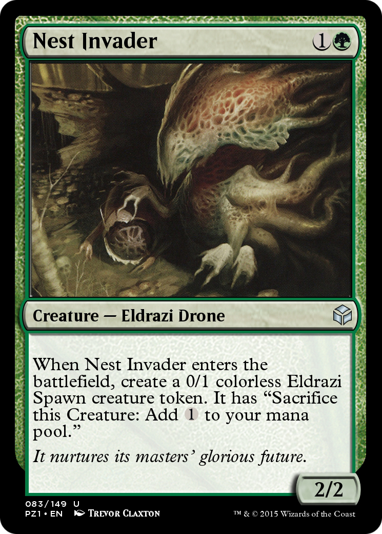 Nest Invader (PZ1-083) [Legendary Cube Prize Pack] Foil